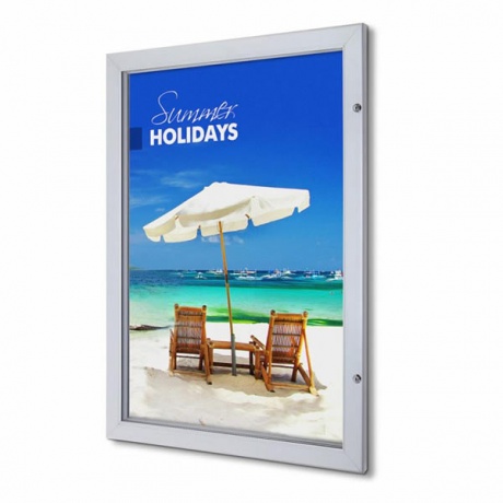 Premium Lockable Poster Case - Interior & Exterior Use
